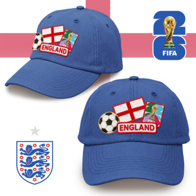 England | Premium WC26 Embroidery Cap