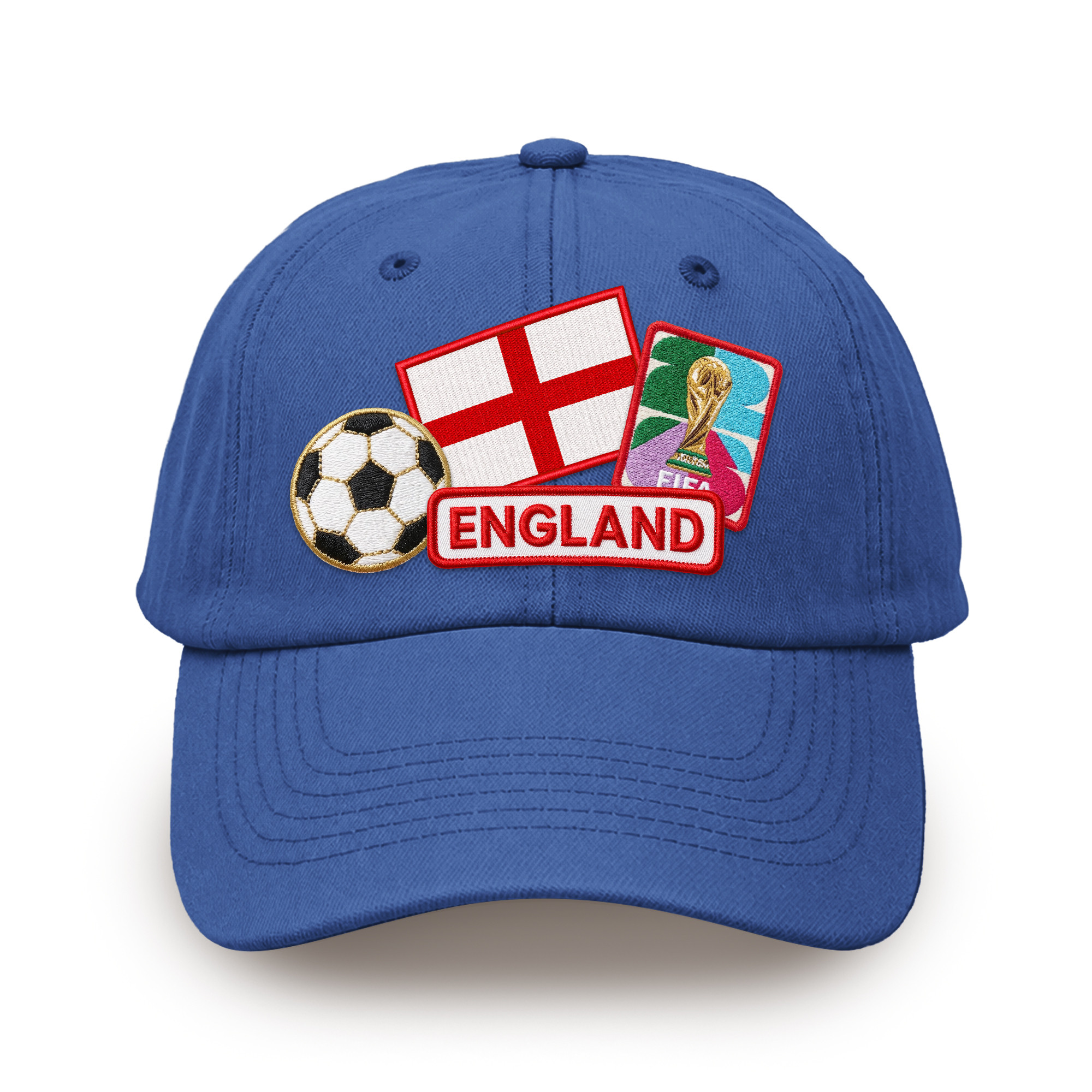 England | Premium WC26 Embroidery Cap - Image 3