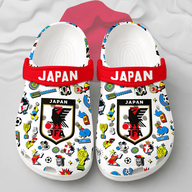 Japan | Premium WC26 Cartoon Doodle Crocs