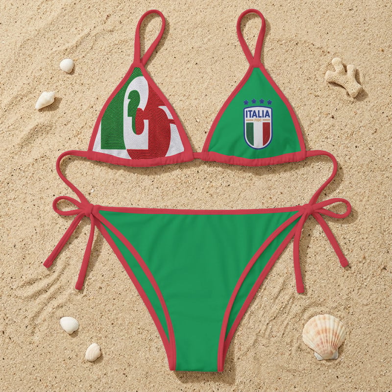 Italy | Premium WC26 Two Pieces Bikini Set - Image 2