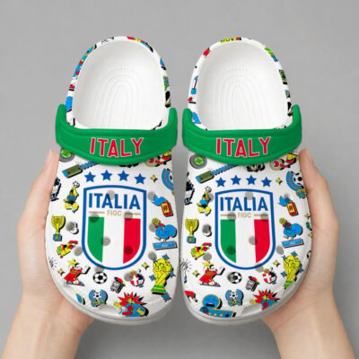 Alternative view of Italy | Premium WC26 Cartoon Doodle Crocs