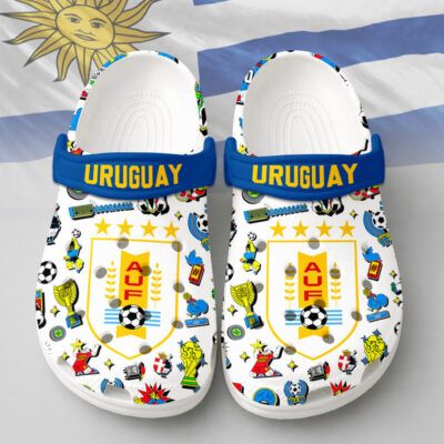 Uruguay | Premium WC26 Cartoon Doodle Crocs