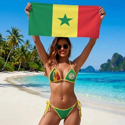 Senegal | Premium WC26 Two Pieces Bikini Set - L