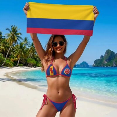 Colombia | Premium WC26 Two Pieces Bikini Set - M