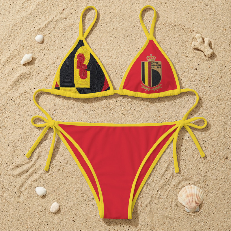Belgium | Premium WC26 Two Pieces Bikini Set - Image 2