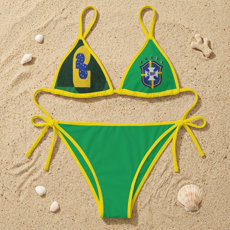 Brazil | Premium WC26 Two Pieces Bikini Set - Image 2