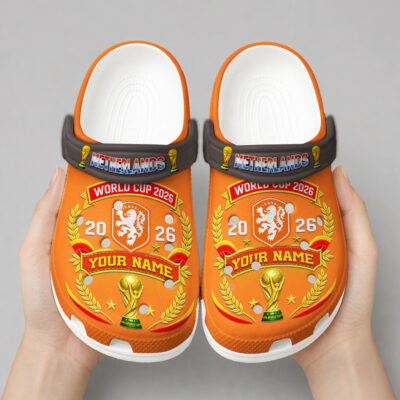 Alternative view of Netherlands | Premium WC26 Pride World Cup 2026 Custom Crocs