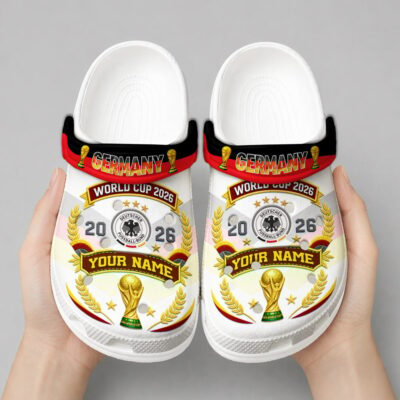 Alternative view of Germany | Premium WC26 Pride World Cup 2026 Custom Crocs