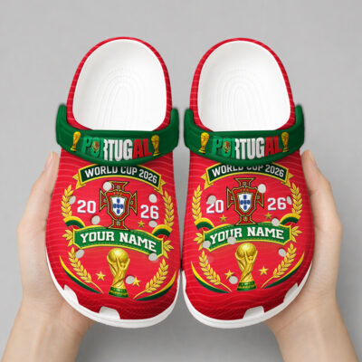Alternative view of Portugal | Premium WC26 Pride World Cup 2026 Custom Crocs