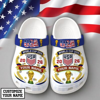 United States | Premium WC26 Pride World Cup 2026 Custom Crocs