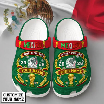 Mexico | Premium WC26 Pride World Cup 2026 Custom Crocs