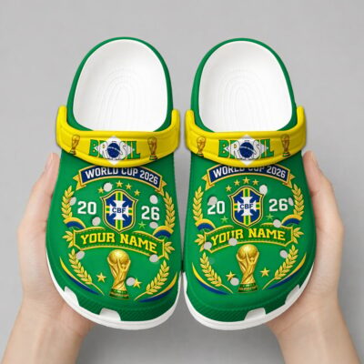 Alternative view of Brazil | Premium WC26 Pride World Cup 2026 Custom Crocs