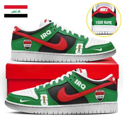 Iraq | Premium WC26 Dunk Low Shoes