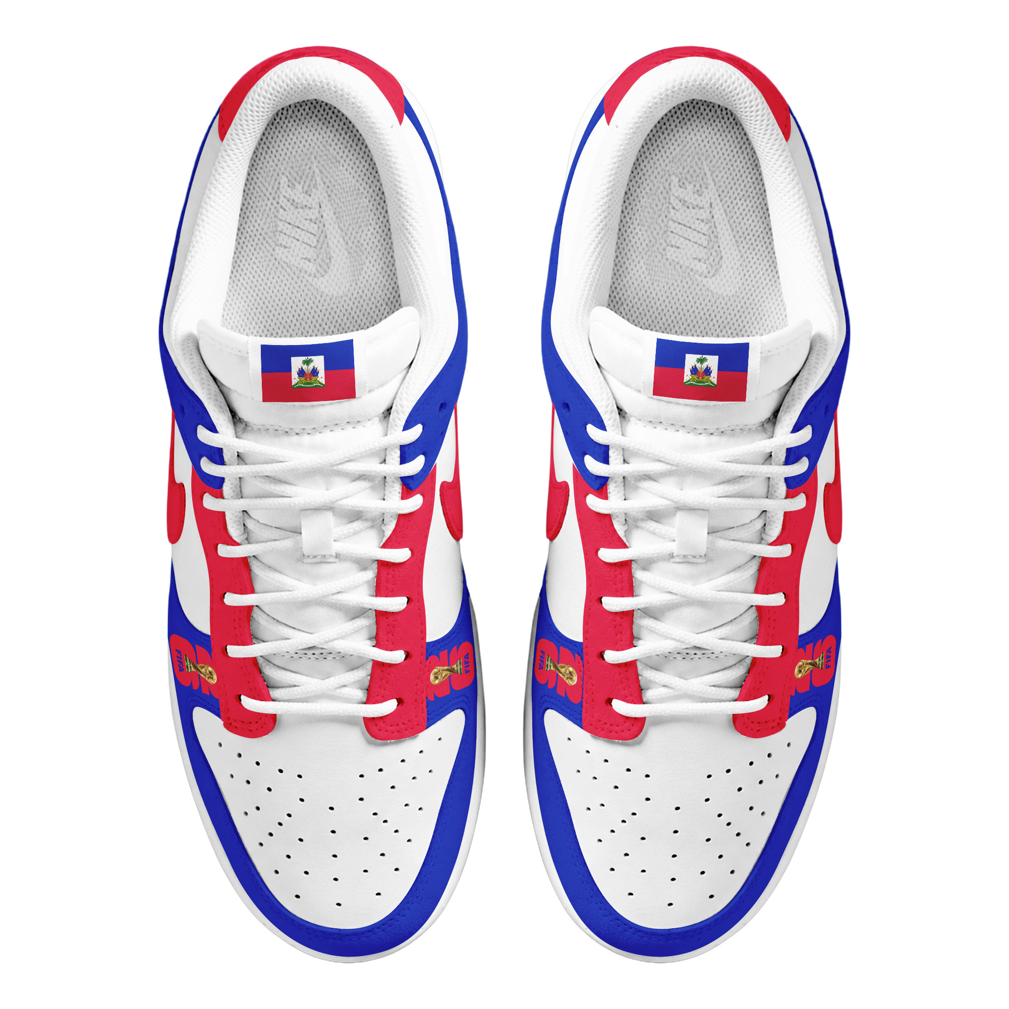 Haiti | Premium WC26 Dunk Low Shoes - Image 3