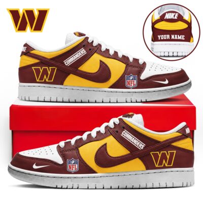 Washington Commanders | Premium NFL Dunk Low Shoes