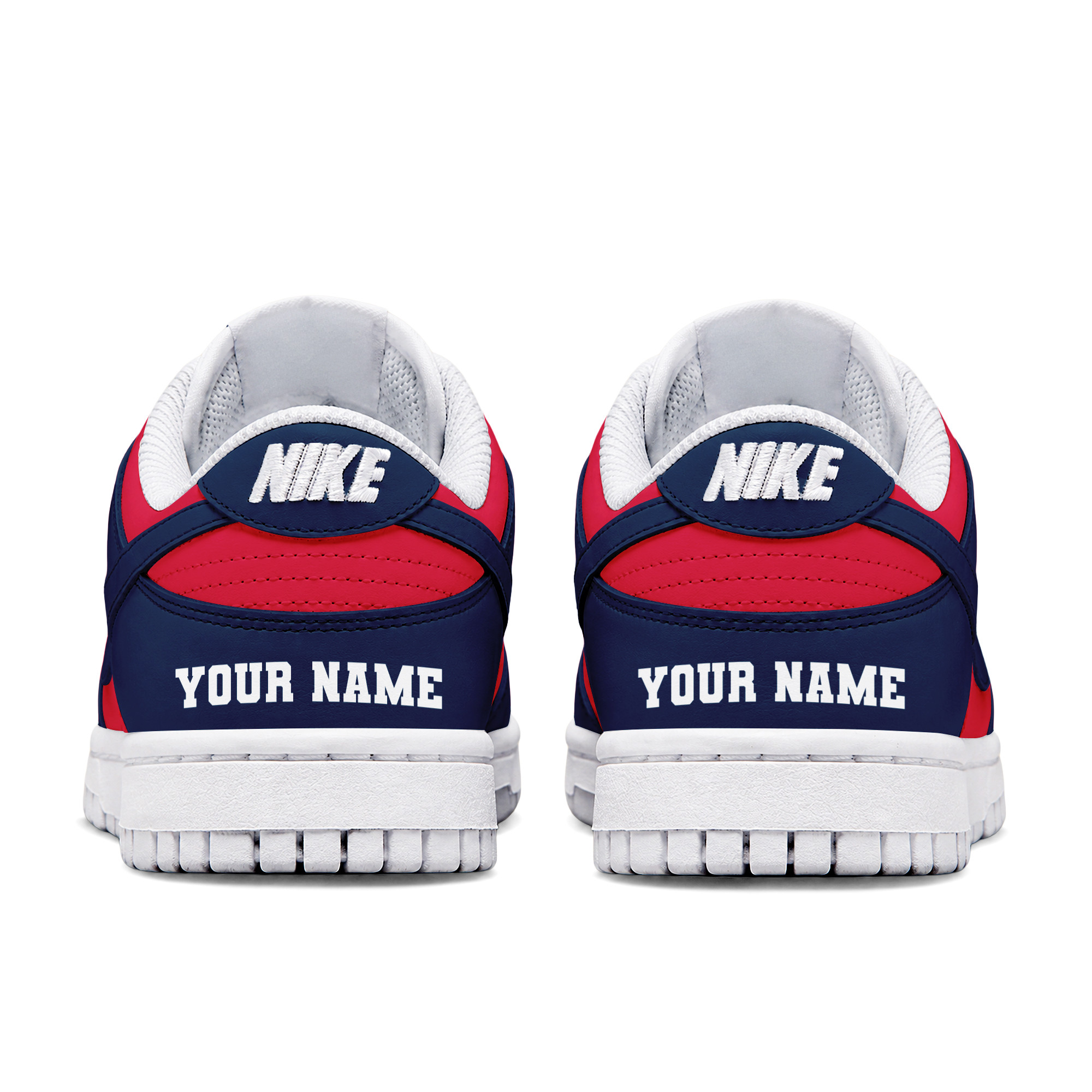 New England Patriots | Premium NFL Dunk Low Shoes - Image 2