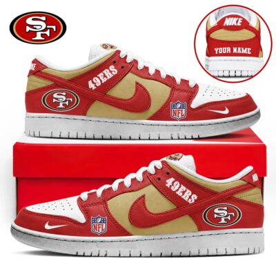 San Francisco 49ers | Premium NFL Dunk Low Shoes
