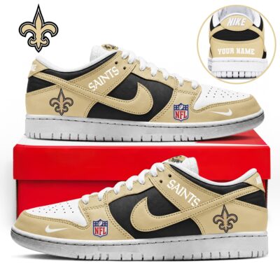 New Orleans Saints | Premium NFL Dunk Low Shoes