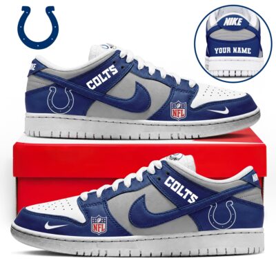 Indianapolis Colts | Premium NFL Dunk Low Shoes