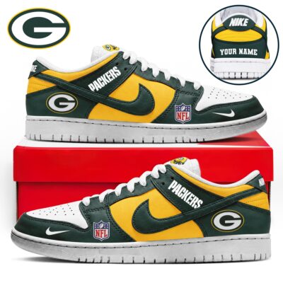 Green Bay Packers | Premium NFL Dunk Low Shoes