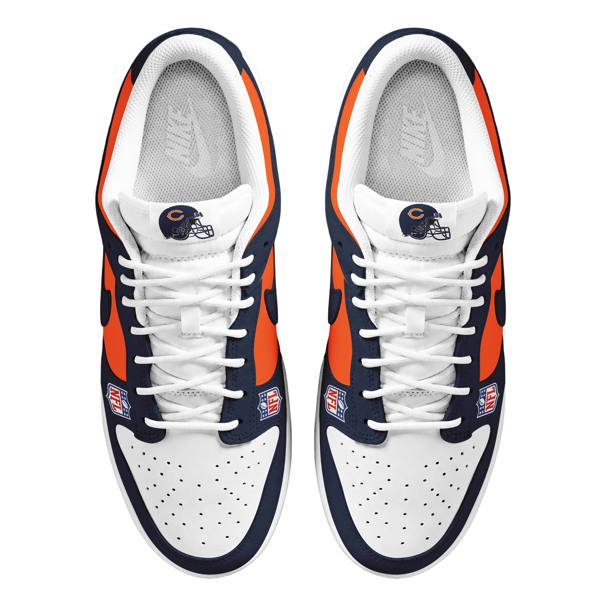 Chicago Bears | Premium NFL Dunk Low Shoes - Image 3