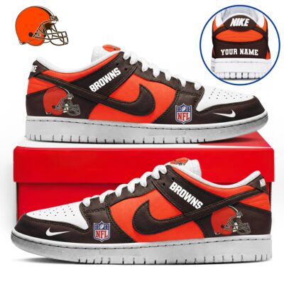 Cleveland Browns | Premium NFL Dunk Low Shoes