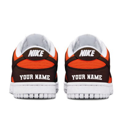 Alternative view of Cleveland Browns | Premium NFL Dunk Low Shoes