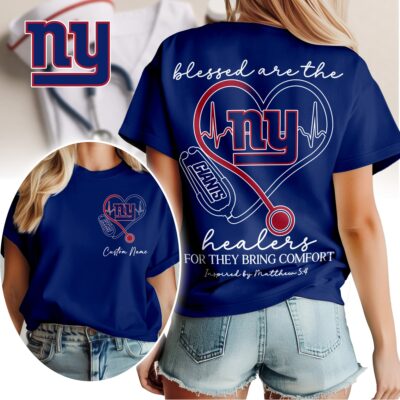 New York Giants | Premium NFL Heart of A Nurse Game Day 3D Shirt NTH1