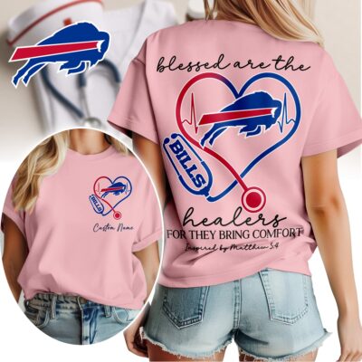 Buffalo Bills | Premium NFL Heart of A Nurse Game Day 3D Shirt NTH1