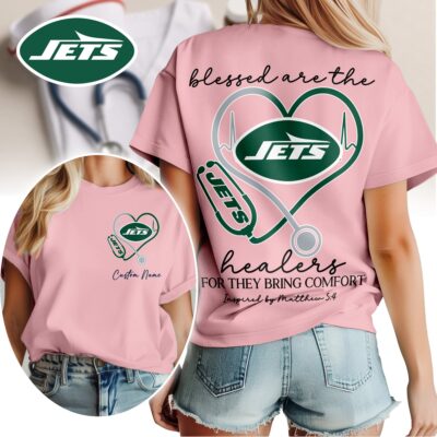 New York Jets | Premium NFL Heart of A Nurse Game Day 3D Shirt NTH1