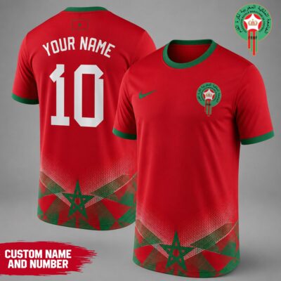 Morocco | Premium WC26 National Team Inspired Custom 3D Shirt