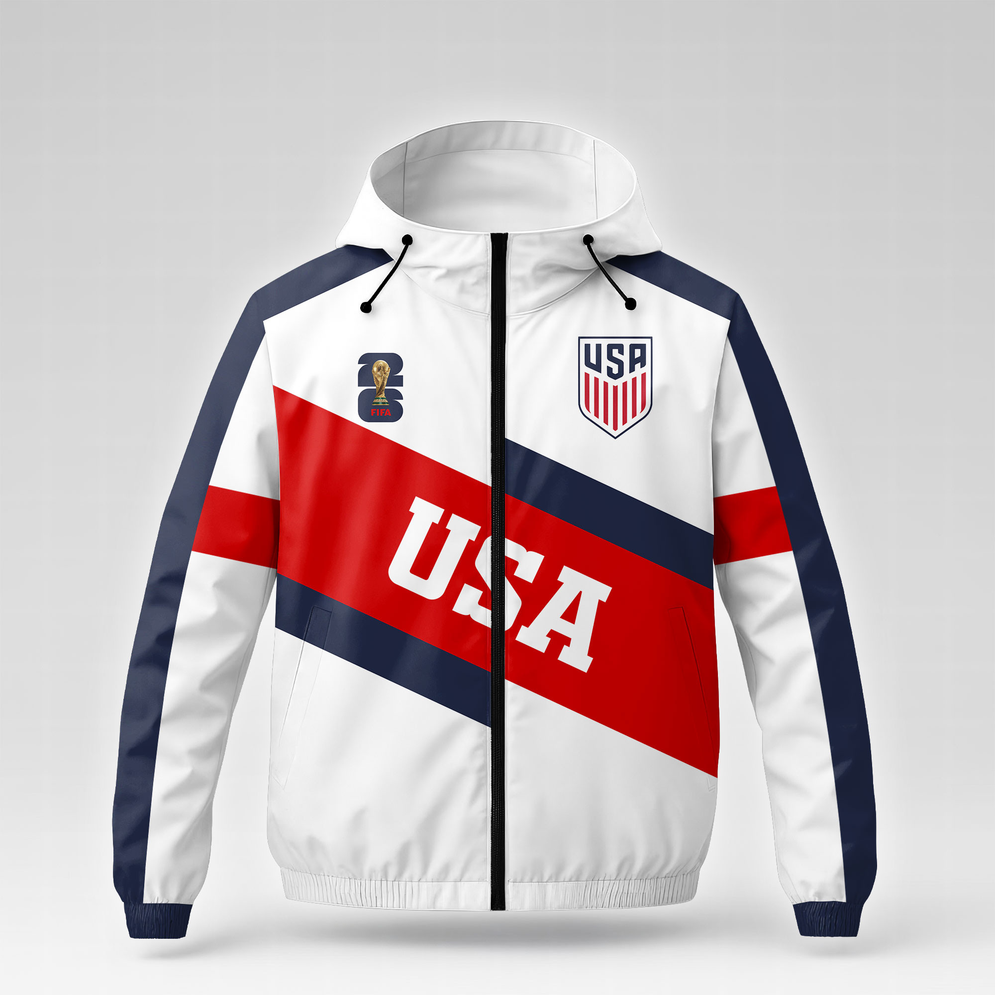 USA | Premium WC26 Team Pride Windbreaker Jacket - Image 2