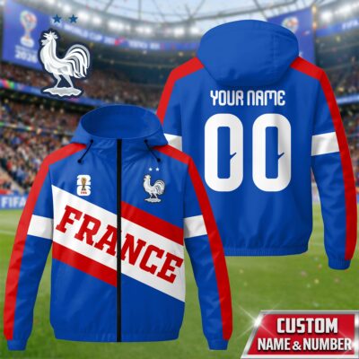France | Premium WC26 Team Pride Windbreaker Jacket - 3XL