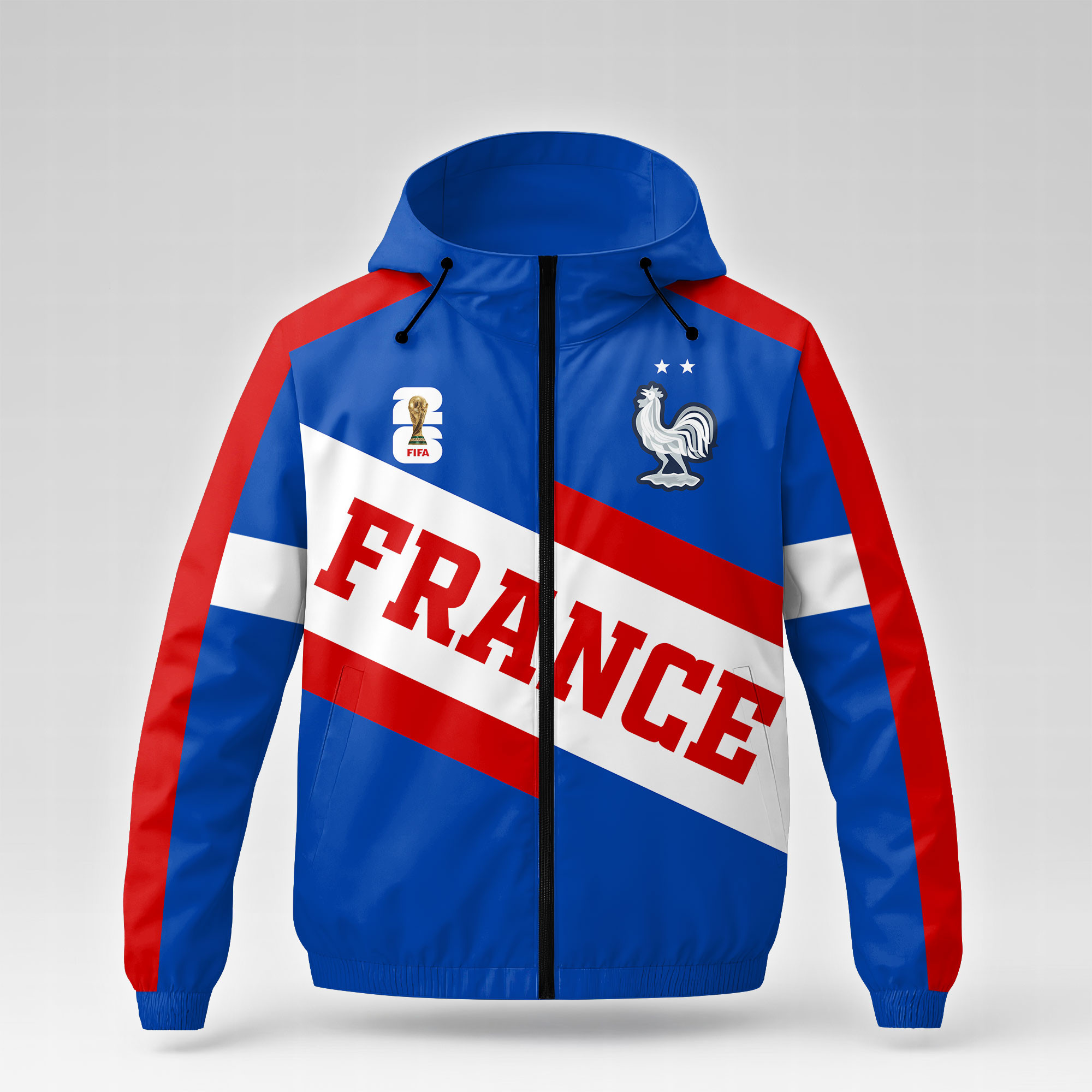 France | Premium WC26 Team Pride Windbreaker Jacket - Image 3