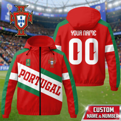 Portugal | Premium WC26 Team Pride Windbreaker Jacket - S