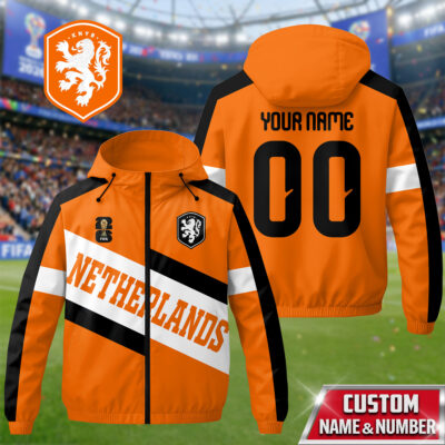 Netherlands | Premium WC26 Team Pride Windbreaker Jacket