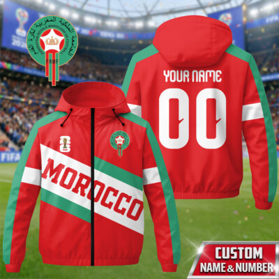 Morocco | Premium WC26 Team Pride Windbreaker Jacket