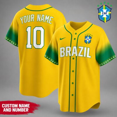 Brazil | Premium WC26 Team Pride Jersey Shirt