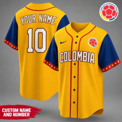Colombia | Premium WC26 Team Pride Jersey Shirt - 4XL