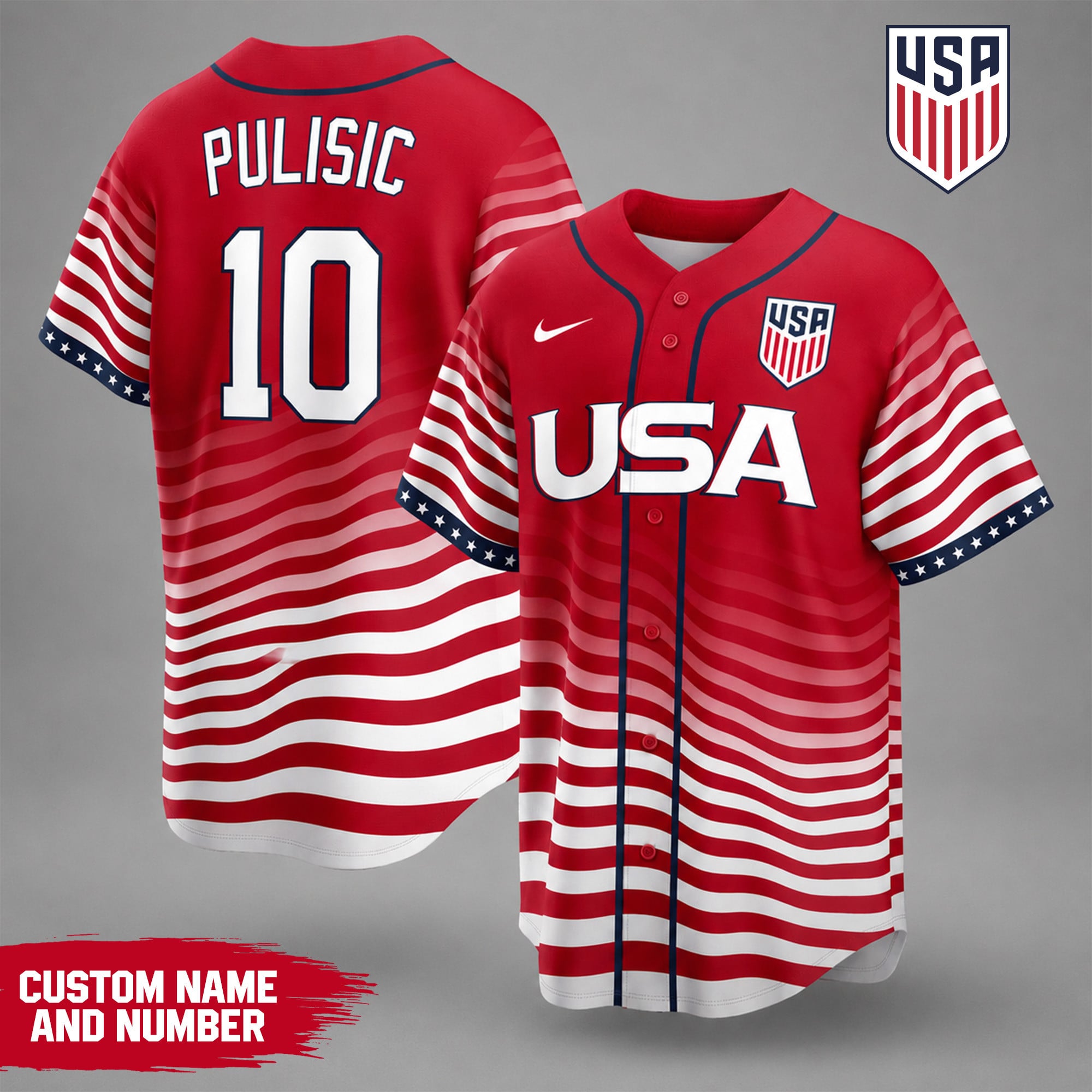 USA | Premium WC26 Team Pride Jersey Shirt