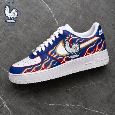 France | Premium WC26 Team Spirit Flame AF1 Shoes