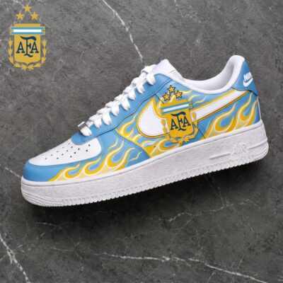 Argentina | Premium WC26 Team Spirit Flame AF1 Shoes