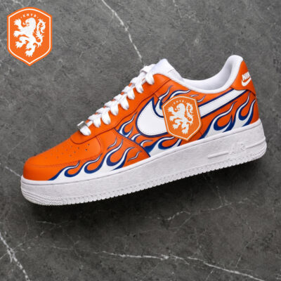 Netherlands | Premium WC26 Team Spirit Flame AF1 Shoes