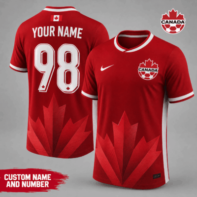 Canada | Premium WC26 National Team Inspired Custom 3D Shirt - XL