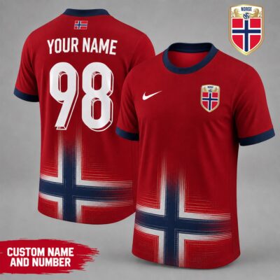 Norway | Premium WC26 National Team Inspired Custom 3D Shirt