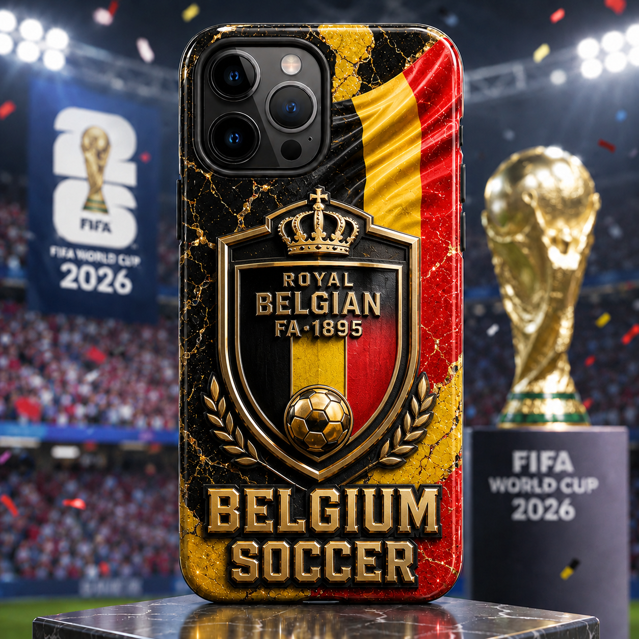 Belgium | Premium WC26 Team Pride Phone Case