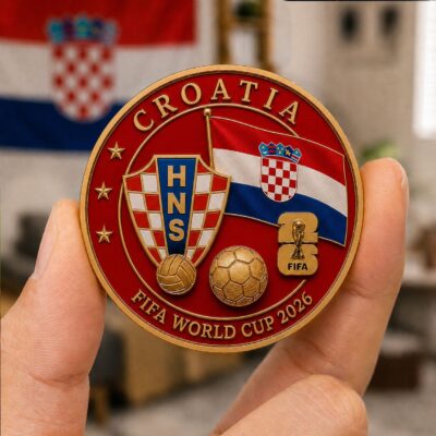 Croatia | Premium WC26 Team Pride Commemorative Coin