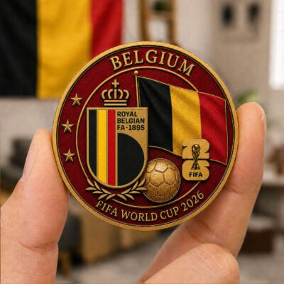 Belgium | Premium WC26 Team Pride Commemorative Coin