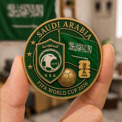 Saudi Arabia | Premium WC26 Team Pride Commemorative Coin