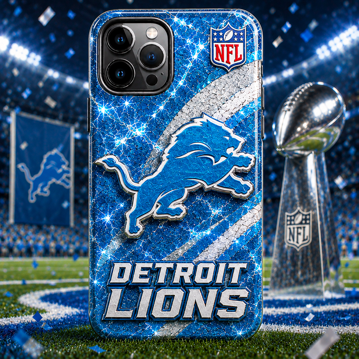 Detroit Lions | Premium NFL Team Pride Phone Case